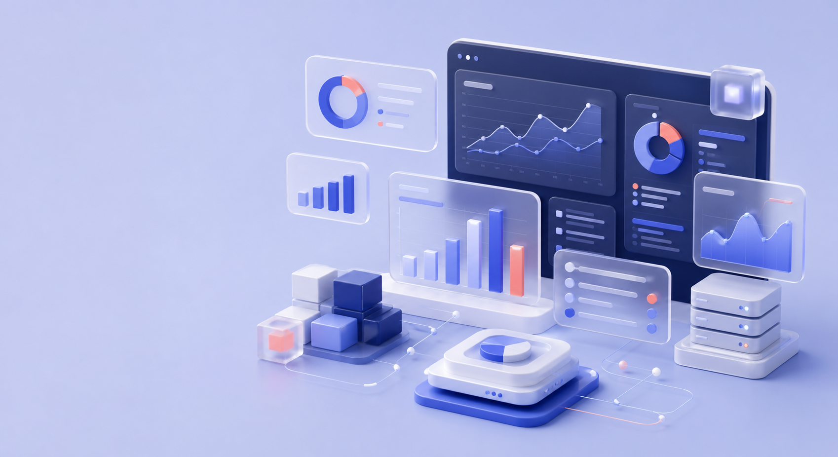 Ilustrasi Sistem & Dashboard Custom