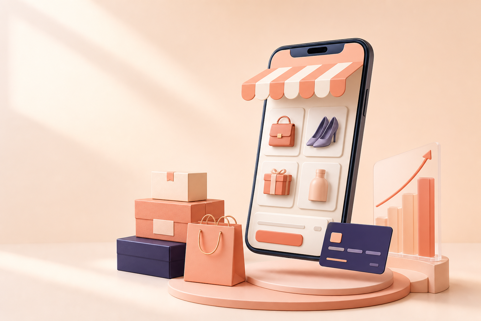 Ilustrasi E-Commerce & Katalog Produk